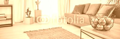 Bowl of apples in living room