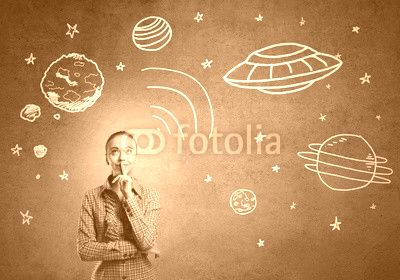 Dreaming to explore space