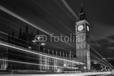 Big ben y parlamento de Londres en la noche