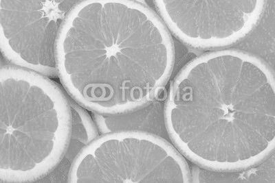 background of orange slices