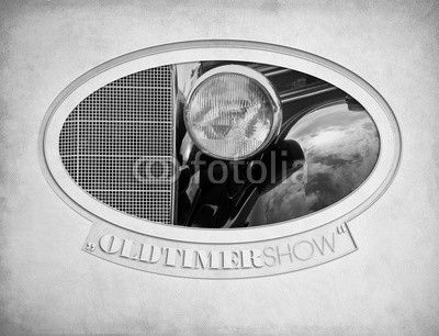 Oldtimer Show - Typo Lampe