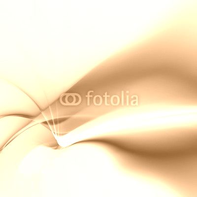 Blue Glowing Fractal Abstract
