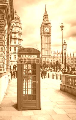 Telefonzelle in London