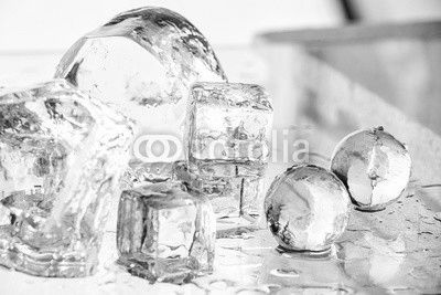 Ice cubes and balls