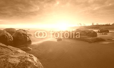 Plage de la Réunion.