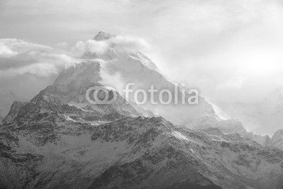 sunrise in the mountains