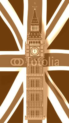 Union Jack Flag with Big Ben