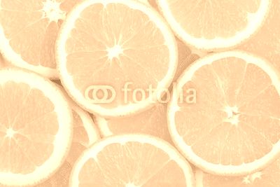 background of orange slices