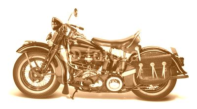 vintage motorbike