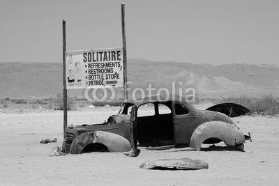 Alte Autos in Solitaire, Namibia