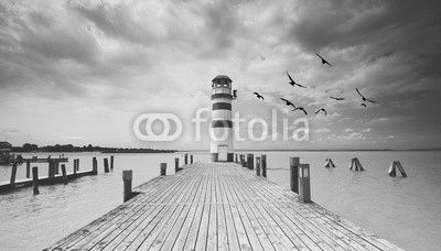 Steg zum Leuchtturm