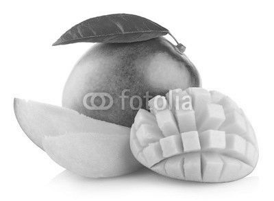 mango fruit isolated on white background