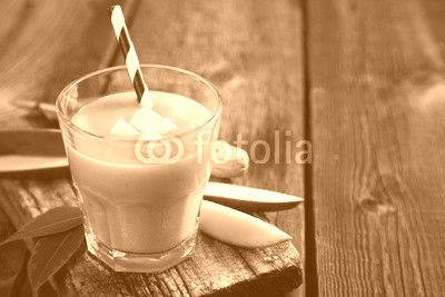 Fresh mango smoothie