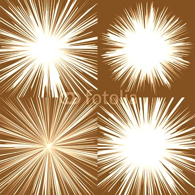 Radial speed lines