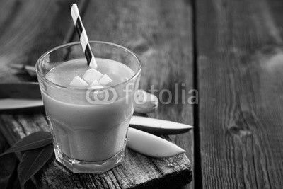 Fresh mango smoothie