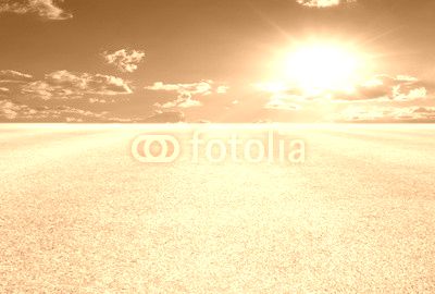 Image of green grass field and bright blue sky