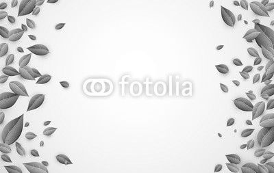 Background with green leaves.