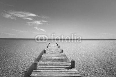 Passerelle en Bois sur ma Mer