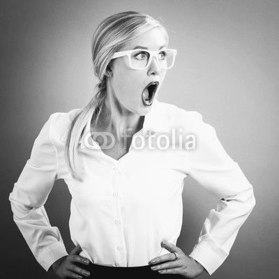 Unhappy young woman