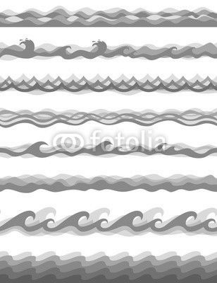Seamless Waves - Vector