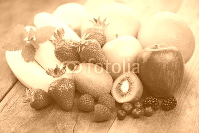 Früchte Kiwi