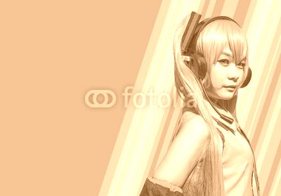 Miku Hatsune cosplay