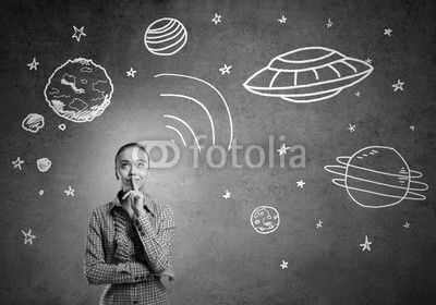 Dreaming to explore space