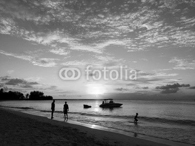 sunset at pebbles beach
