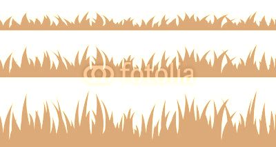 Set of seamless the grass.