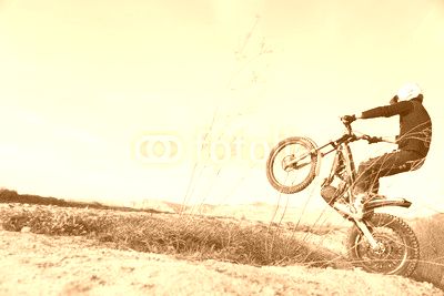 motor bike trial