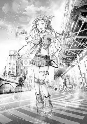 未来の女子学生（秋葉原）