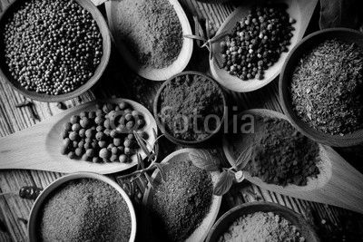 Assorted spices