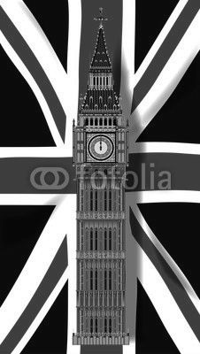Union Jack Flag with Big Ben