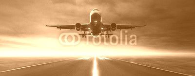 Plane in Flight