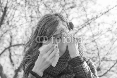 Seasonal allergies and health problems.