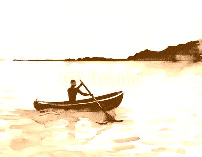 Man in the boat