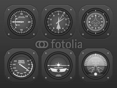 Airplane dashboard