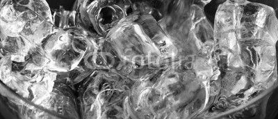 Beverage with ice