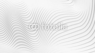 Wave band abstract background surface 3d rendering