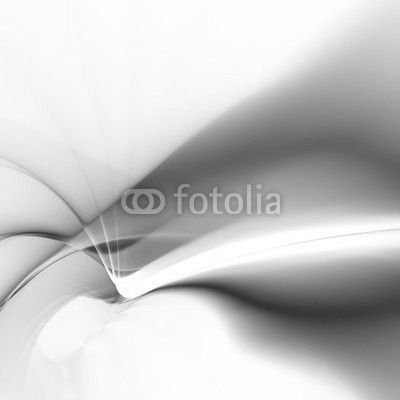 Blue Glowing Fractal Abstract