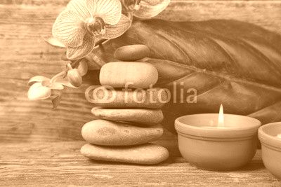 Aromatherapy spa set.