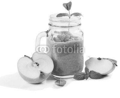 Puree of green apple.
