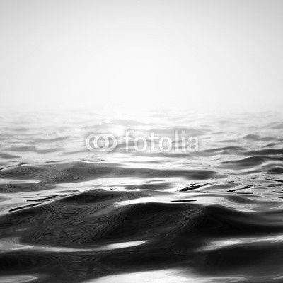 Abstract blue water