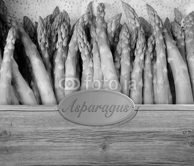 Asparagus labeled