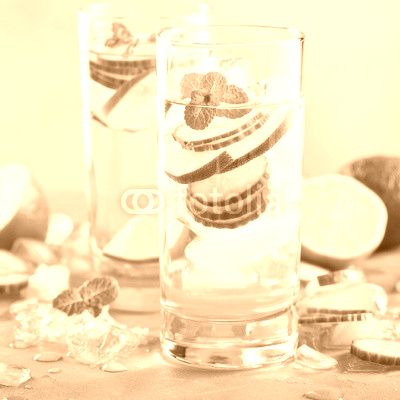 Infused detox water