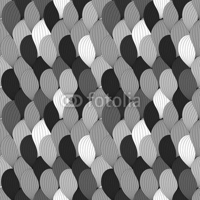 Abstract Wave Seamless Pattern Background. Vector Illustration