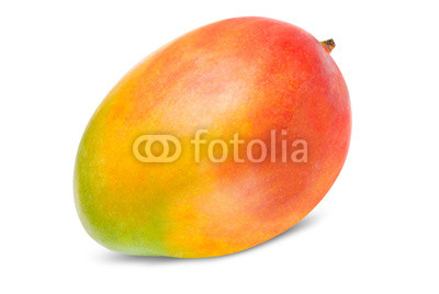 Mango isolated on white