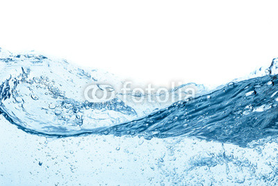 Blue water wave abstract background