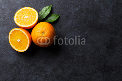 Fresh ripe oranges