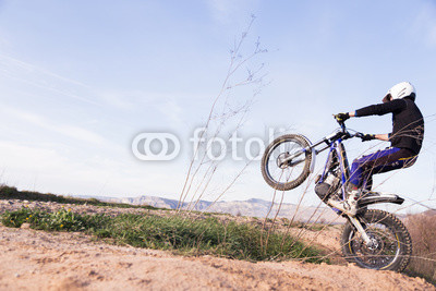 motor bike trial